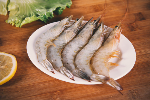 Delicious fresh base shrimp Stock Photo 06