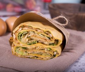 Delicious pancakes Stock Photo 01