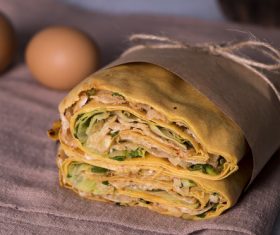 Delicious pancakes Stock Photo 02