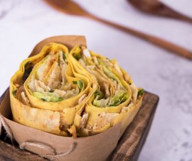 Delicious pancakes Stock Photo 04