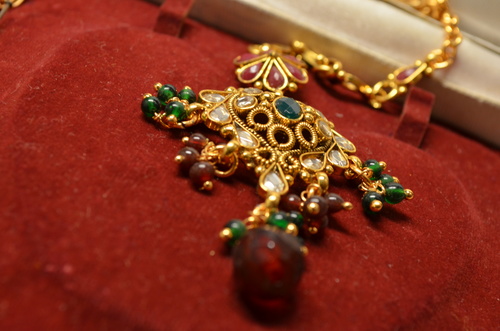 Exotic jewelry pendant Stock Photo 01