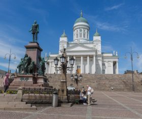 Finland Helsinki landscape Stock Photo 01