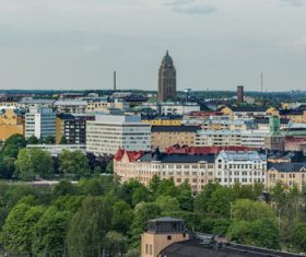 Finland Helsinki landscape Stock Photo 02