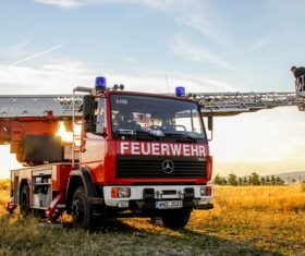Fire truck Stock Photo 04