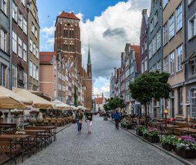 Gdansk landscape Poland Stock Photo 01