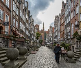 Gdansk landscape Poland Stock Photo 04