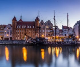 Gdansk landscape Poland Stock Photo 09