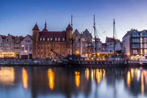 Gdansk landscape Poland Stock Photo 09