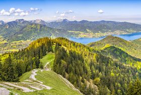 Green natural scenery Stock Photo 13