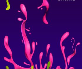 Happy holi festival colorful background vector 01