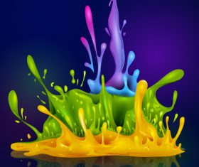Happy holi festival colorful background vector 04
