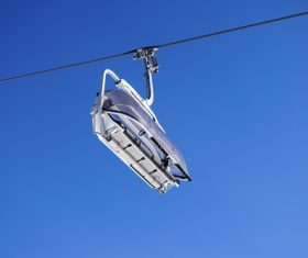 High altitude cable car Stock Photo 07