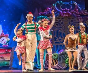 Highly ornamental acrobatic performance Stock Photo 09