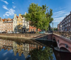 Historical and cultural city Gdansk city scenery Stock Photo 02