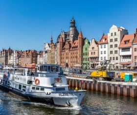Historical and cultural city Gdansk city scenery Stock Photo 05