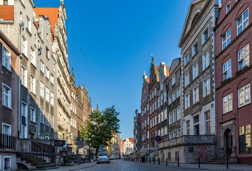 Historical and cultural city Gdansk city scenery Stock Photo 10