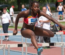 Hurdle race Stock Photo 08