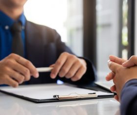 Job Interview people Stock Photo 02