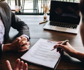 Job Interview people Stock Photo 03