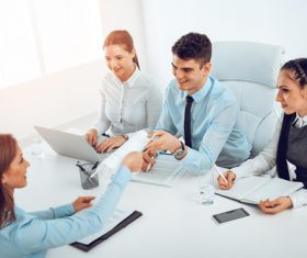 Job Interview people Stock Photo 04