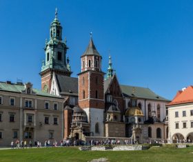 Krakow cityscape Poland Stock Photo 01