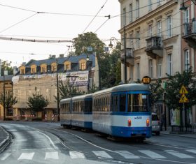 Krakow cityscape Poland Stock Photo 05
