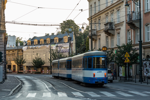 Krakow cityscape Poland Stock Photo 05