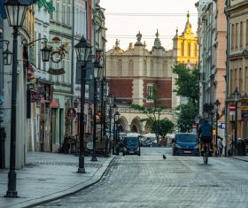 Krakow cityscape Poland Stock Photo 06