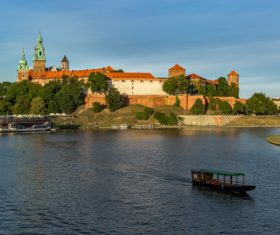 Krakow cityscape Poland Stock Photo 10