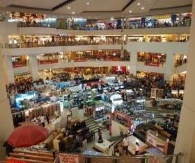 Large shopping mall Stock Photo 03