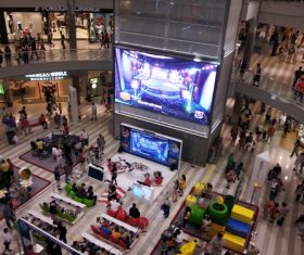 Large shopping mall Stock Photo 04