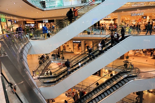 Large shopping mall Stock Photo 08