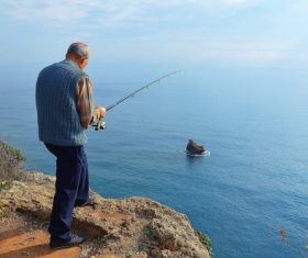 Leisure fishing Stock Photo 02