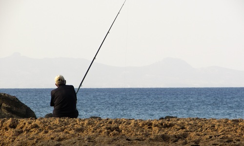 Leisure fishing Stock Photo 04