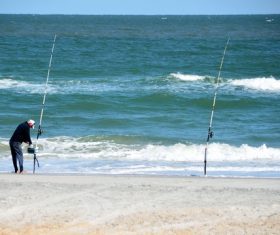 Leisure fishing Stock Photo 05