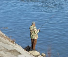 Leisure fishing Stock Photo 07