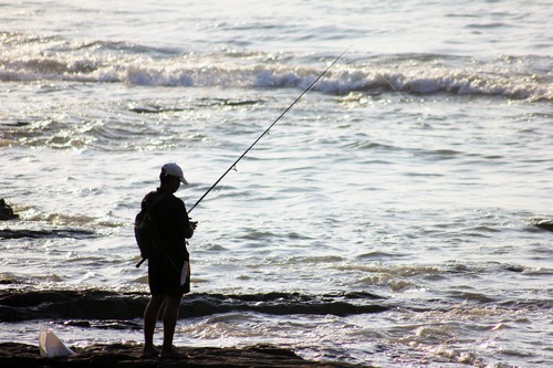 Leisure fishing Stock Photo 08