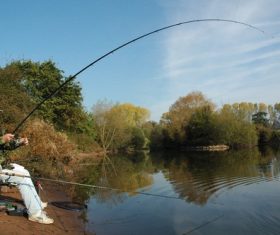 Leisure fishing Stock Photo 09