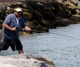 Leisure fishing Stock Photo 12