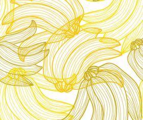 Lines fruit seamless pattern vectors 08
