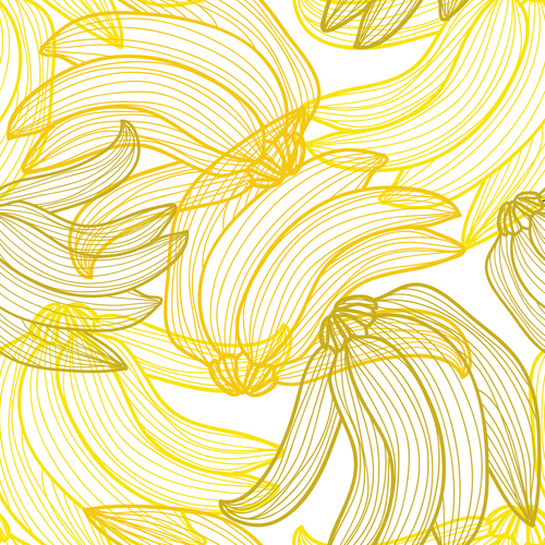 Lines fruit seamless pattern vectors 08