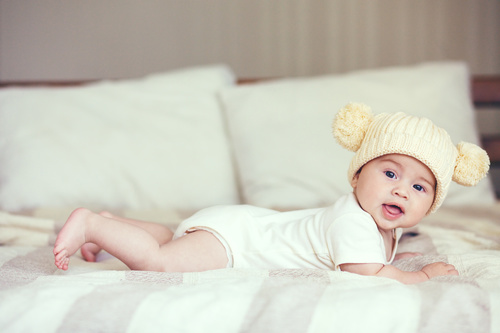 Lively and lovely baby Stock Photo 06