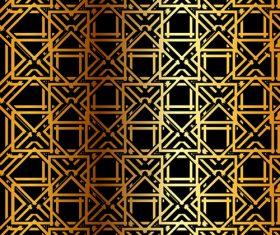 Luxury golden vector seamless pattern vector 01