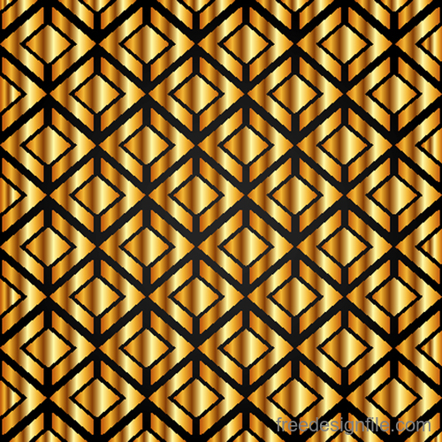 Luxury golden vector seamless pattern vector 03