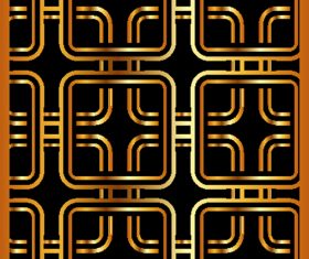 Luxury golden vector seamless pattern vector 04