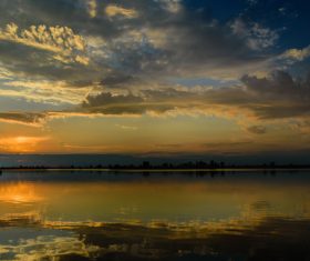 Magical beautiful natural scenery Stock Photo 03