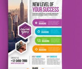 Modern Business Flyer and Poster PSD Template