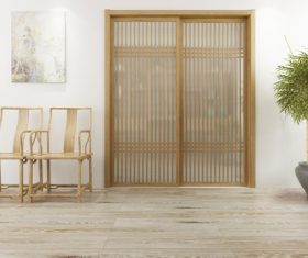 Modern and simple home design Stock Photo 01