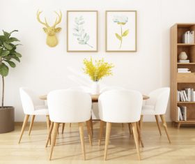 Modern and simple home design Stock Photo 02