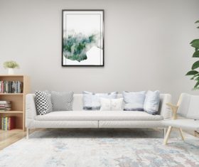 Modern and simple home design Stock Photo 03